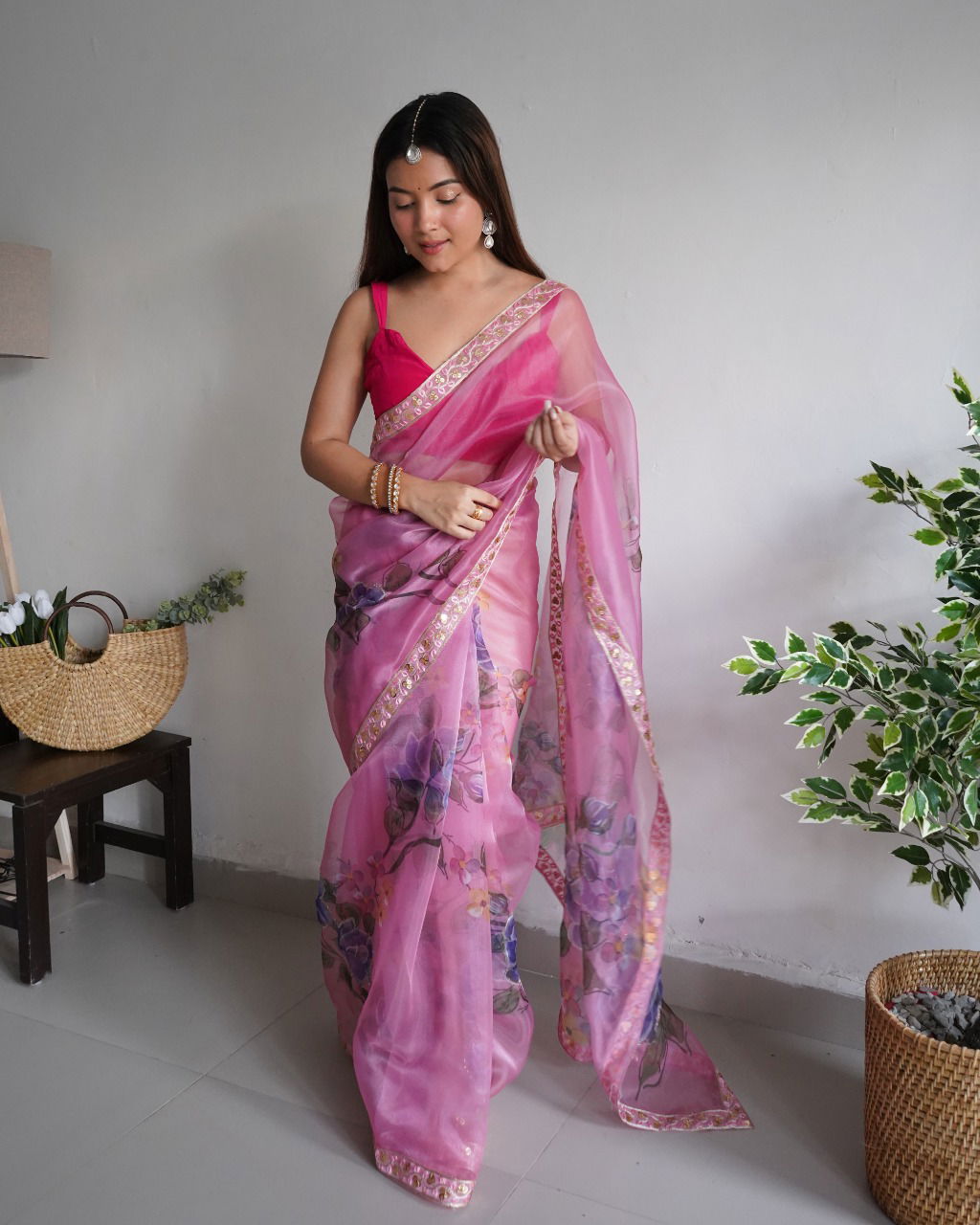 Nilam 01 Fancy Organza Wholesale Party Wear Sarees Catalog
